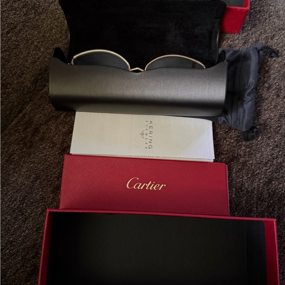 Cartier Gold Frame Glasses - Picture 8 of 10